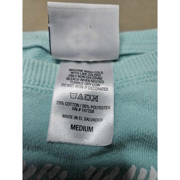 Simply Southern Long Sleeve "Me? Sarcastic? Never Y'all" Pink Ostrich Emu Sz M - Picture 5 of 7